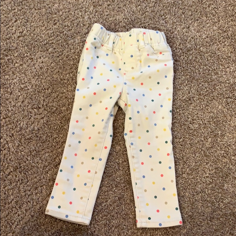 Polka dot pants